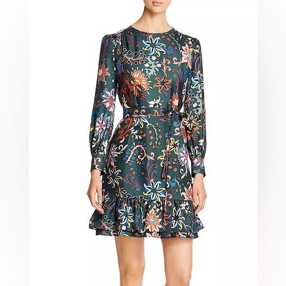 Tory Burch Dresses & Skirts - Tory Burch Printed Silk‎ Twill Shift Dress, Size 10